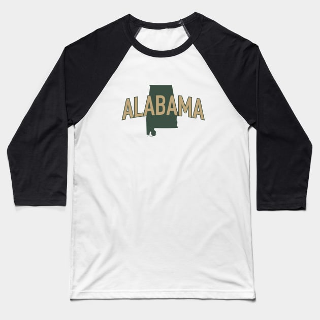 Alabama State Baseball T-Shirt by Novel_Designs